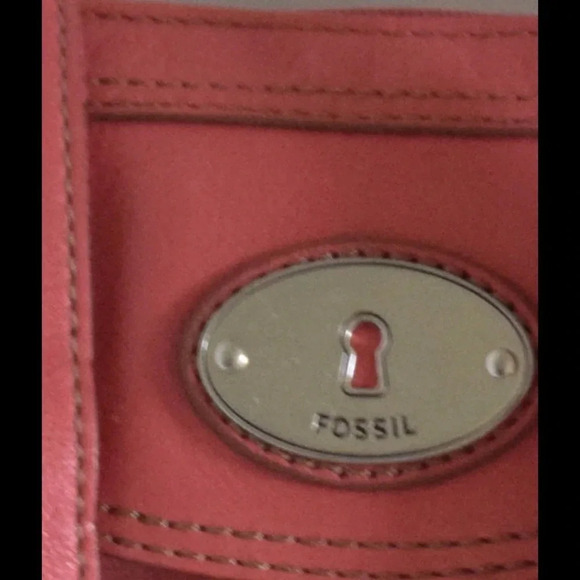 Fossil leather cross body bag - Picture 2 of 6